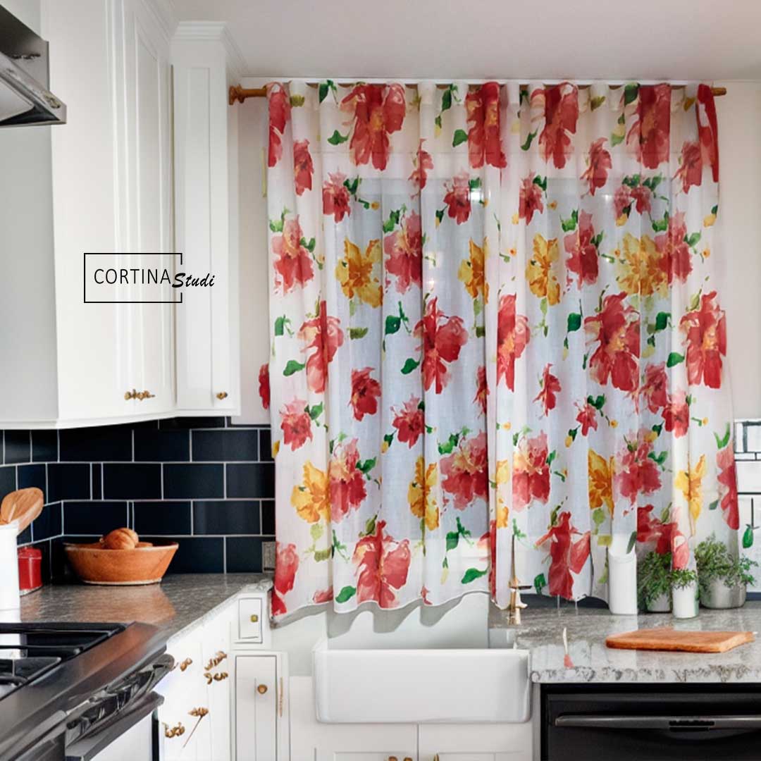 Cómo hacer cortinas de cocina